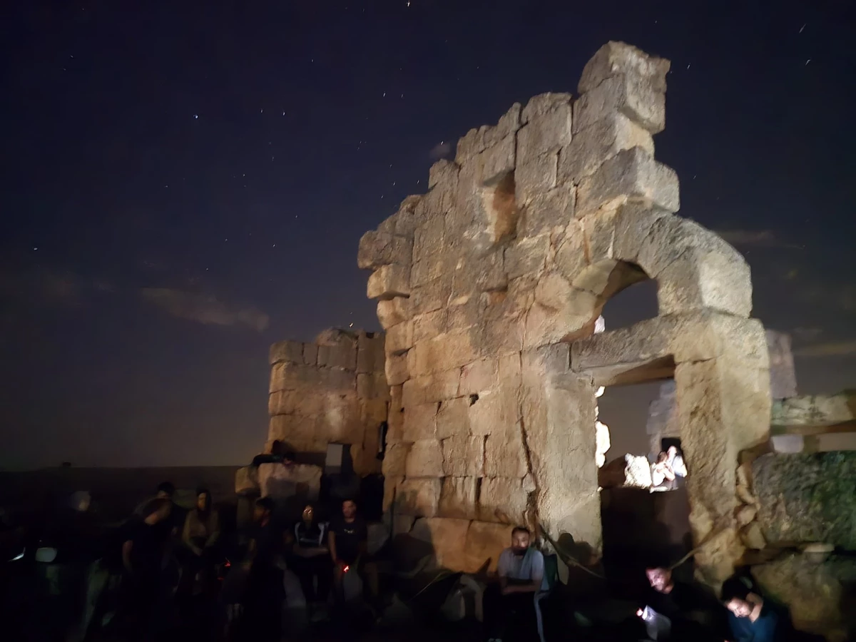 Diyarbakır’da Zerzevan Kalesi’nde Perseid Meteor Yağmuru Gözlem Etkinliği