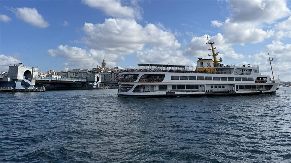 İstanbul’da vapur seferlerine hava muhalefeti engeli