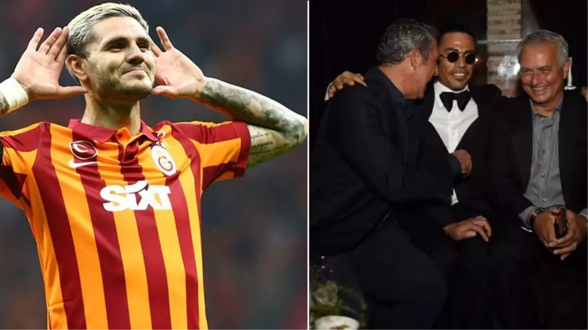 Ali Koç ve Mourinho ile fotoğraf paylaşan Nusret’e Icardi’den eşi benzeri görülmemiş yorum