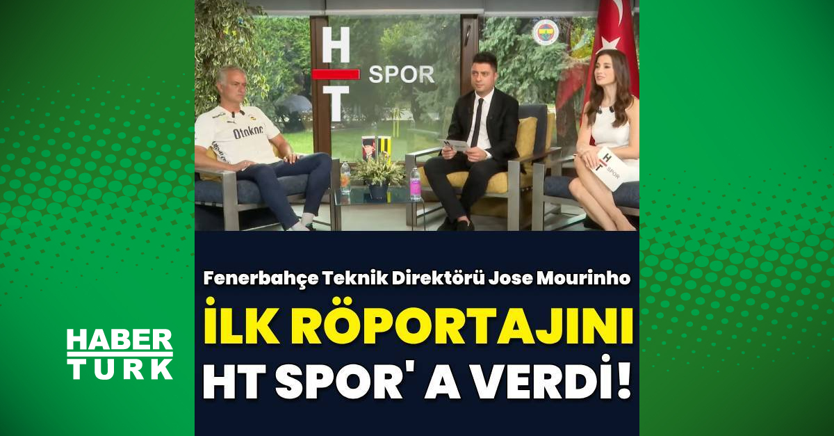 Jose Mourinho özel röportajı, HT Spor’da!