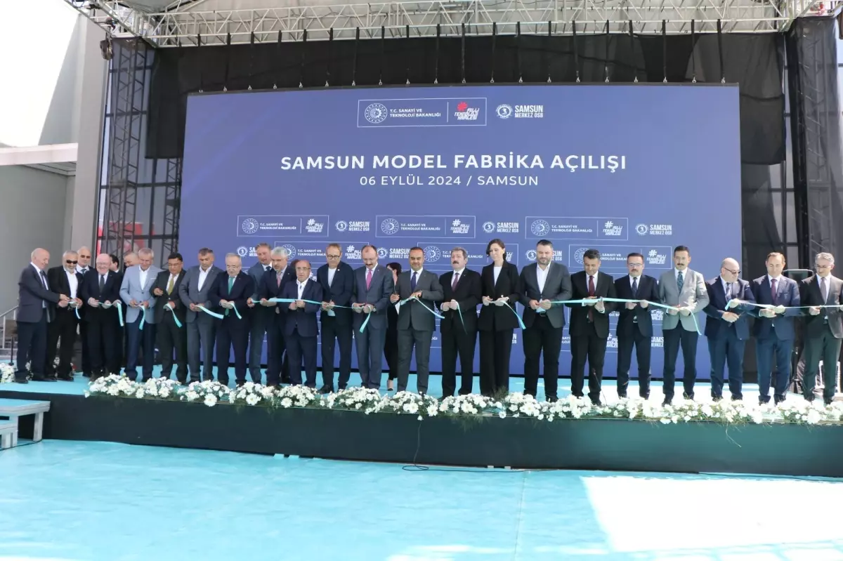 Samsun’da Yeni Model Fabrika Açılışı: Dijital Dönüşüm Hedefleri Artıyor