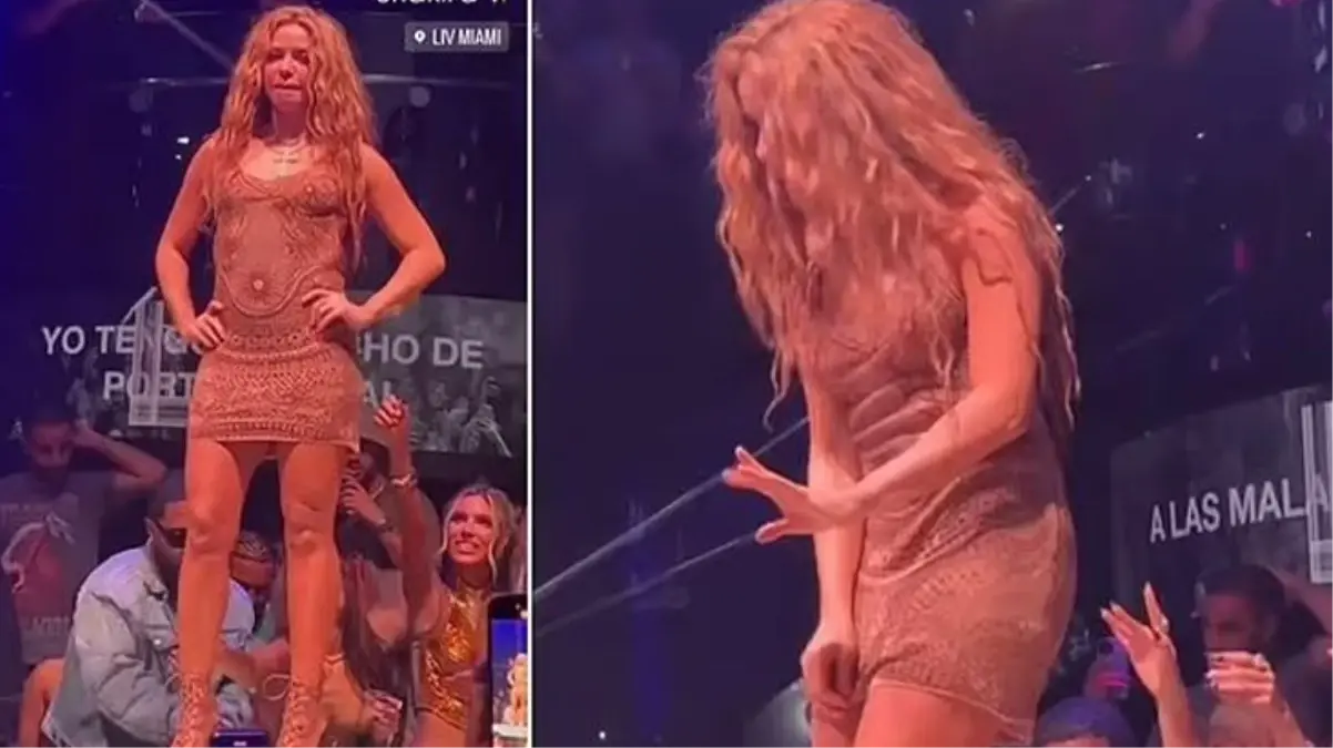 Shakira, bazı izleyicilerin etek altı görüntülerini çekmeye çalışması üzerine sinirlenip sahneyi terk etti