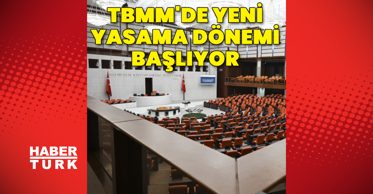 TBMM’de yeni yasama yılı başlıyor! Cumhurbaşkanı Erdoğan konuşacak