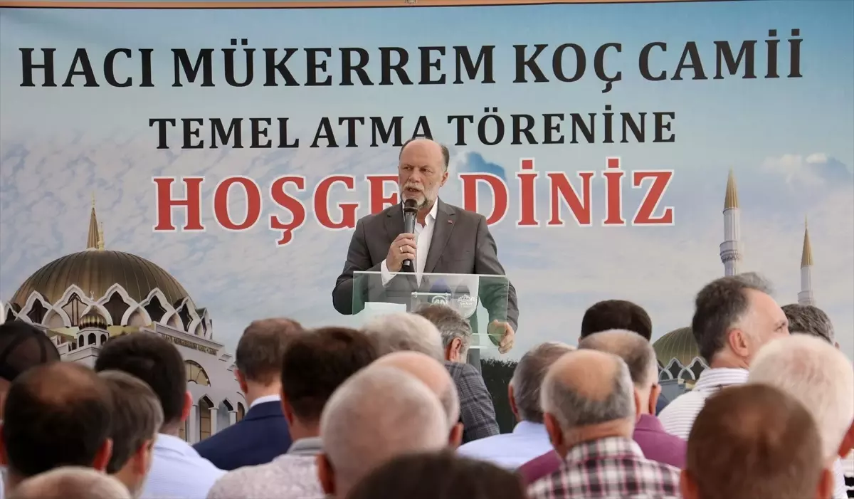 Yeni Camii Temeli Atıldı