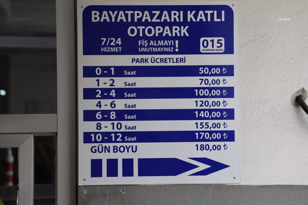 Eskişehir’de Bayat Pazarı Otoparkı Hizmete Girdi