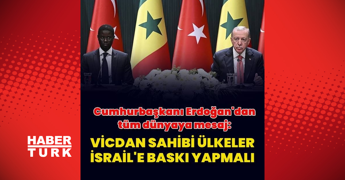 Senegal Cumhurbaşkanı Diomaye Diakhar Faye Ankara’da