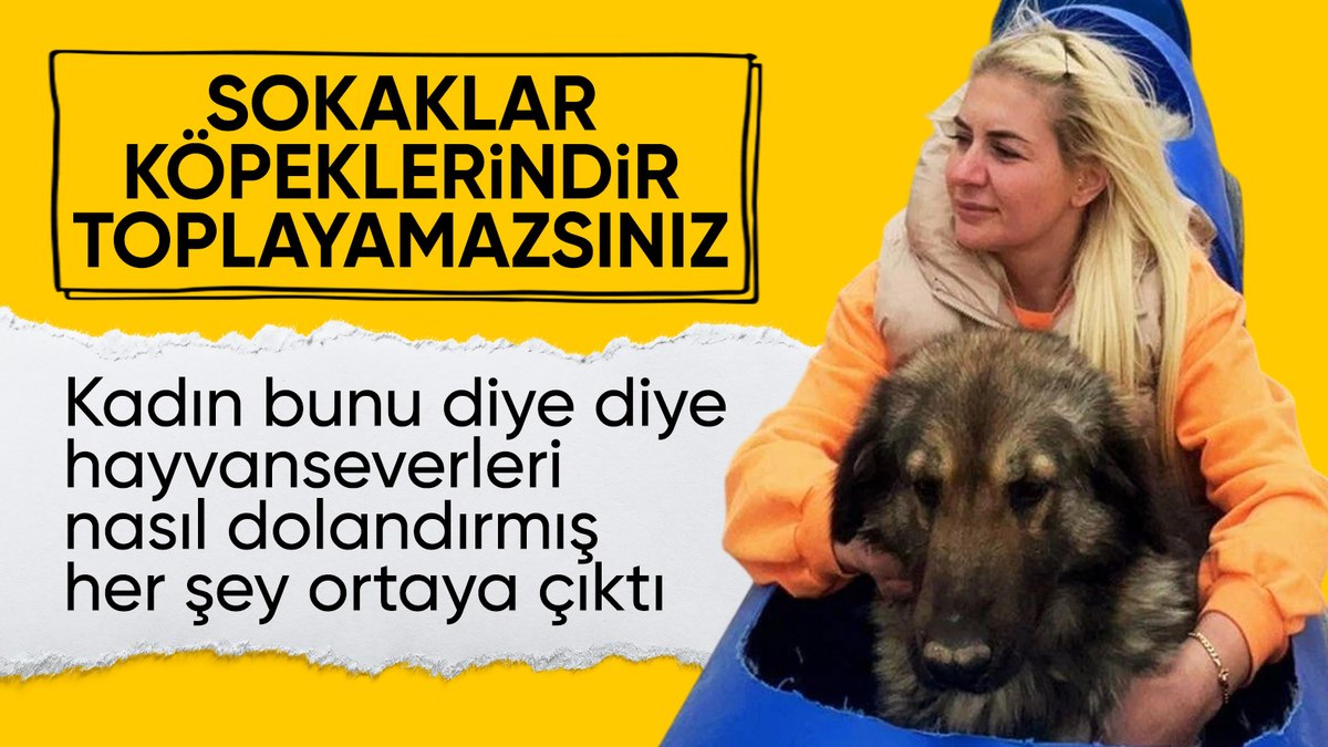 Köpek velisi Buket Özgünlü’nün “araç” vurgunu